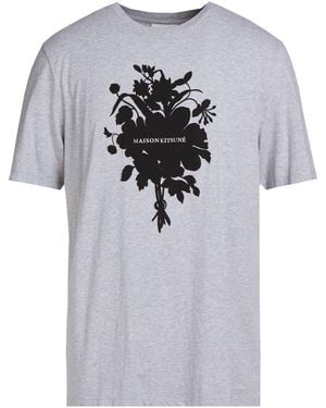 Maison Kitsuné T-Shirt Cotton - Gray