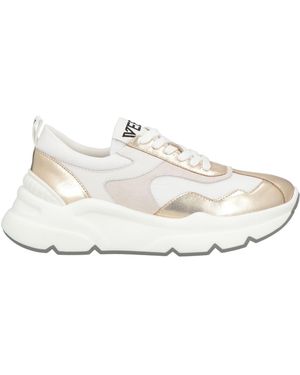 Emanuélle Vee Sneakers Leather, Textile Fibers - White