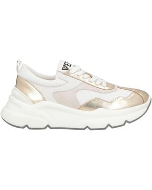 Emanuélle Vee Trainers Leather, Textile Fibres - White