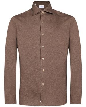 Alessandro Gherardi Light Shirt Cotton, Cashmere - Brown