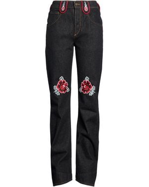 Molly Goddard Jeans Cotton - Black