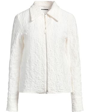 Jil Sander Slate Shirt Cotton, Polyamide, Polyurethane - White