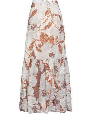 Manila Grace Maxi Skirt - White