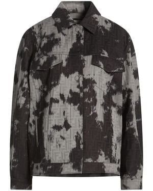 Fendi Denim Outerwear Cotton - Black