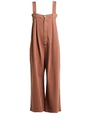 Uma Wang Overalls Cotton - Brown