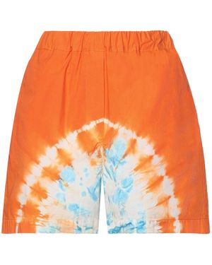 MSGM Shorts & Bermuda Shorts - Orange