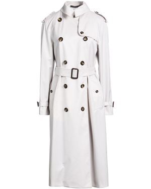 Montecore Overcoat & Trench Coat Wool, Acetate - White