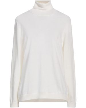 Gran Sasso Turtleneck Virgin Wool - White