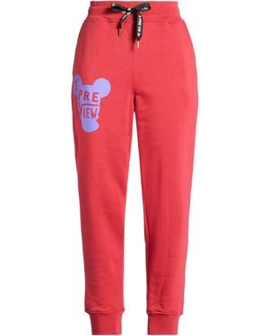 5preview Pants Cotton, Polyester - Red