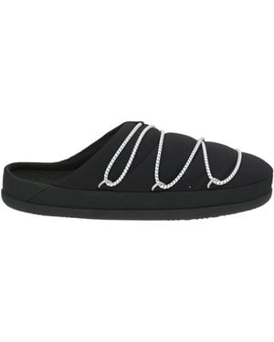 Moon Boot Mules & Clogs Textile Fibres - Black