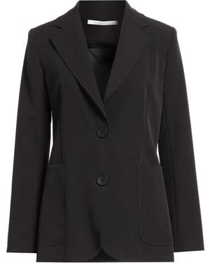Herzensangelegenheit Blazer Polyester, Elastane - Black