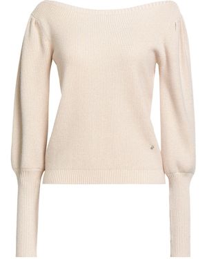 White Wise Sweaters - Natural