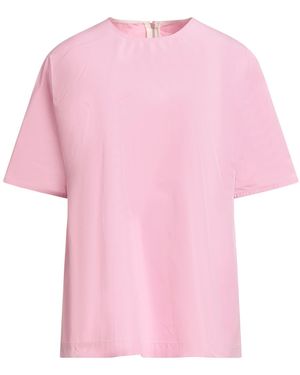 Hache Top Polyester, Cotton - Pink