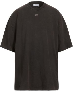 Off-White c/o Virgil Abloh T-Shirt Cotton - Black