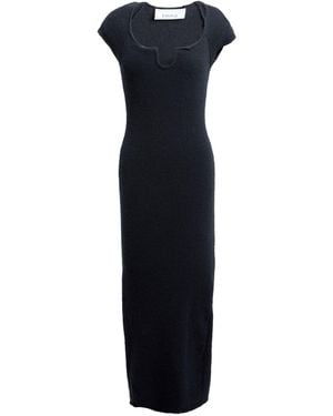Erika Cavallini Semi Couture Midi Dress - Blue