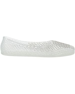 Ancient Greek Sandals Ballet Flats Rubber - White