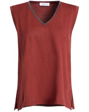 Fabiana Filippi Camiseta - Rojo