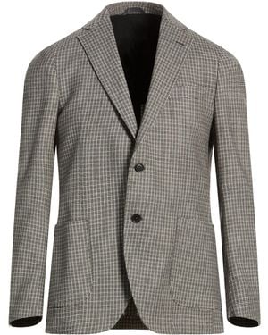 Tombolini Blazer Wool, Elastane - Gray