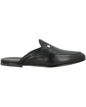 Giovanni Conti Mules & Clogs Leather - Black