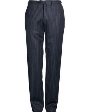 Isaia Pants Wool - Blue
