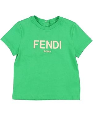 Fendi T-Shirt Cotton - Green