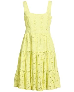 Kocca Lime Mini Dress Cotton - Yellow