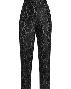 ViCOLO Pants Polyester, Cotton, Nylon, Viscose, Synthetic Fibers - Gray