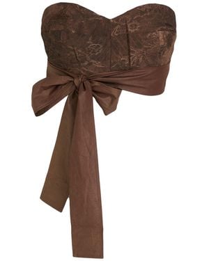Uma Wang Top Viscose - Brown
