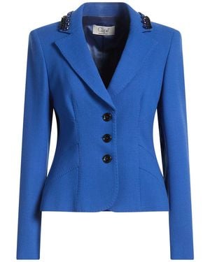 Clips Bright Blazer Virgin Wool - Blue