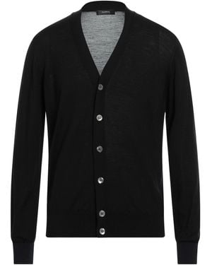Alpha Studio Cardigan Merino Wool - Black