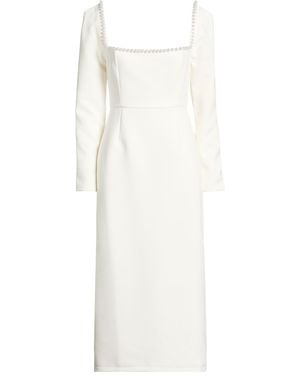 Odd Muse Vestito Midi - Bianco