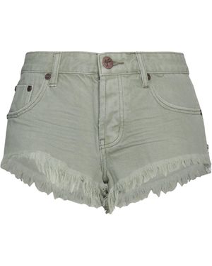 One Teaspoon Shorts E Bermuda - Grigio