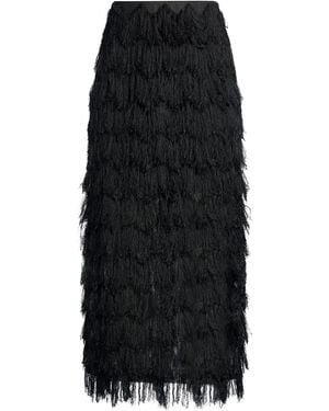 MEIMEIJ Maxi Skirt Polyester - Black