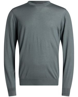 Drumohr Modern Sweater Super 140S Wool - Gray
