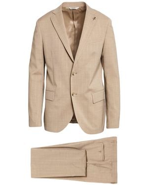 Paoloni Suit Virgin Wool - Natural