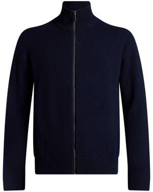 Alpha Studio Midnight Cardigan Cashmere - Blue
