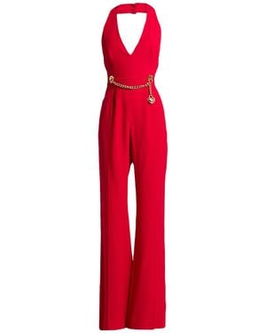 Moschino Jumpsuit Acetate, Viscose - Red