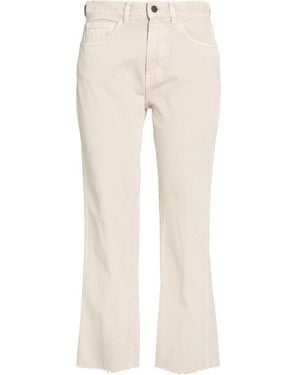 Liviana Conti Trousers Cotton - Natural