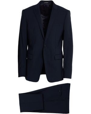 Emporio Armani Midnight Suit Virgin Wool - Blue