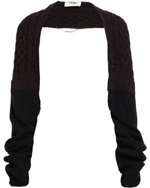 Fendi Shrug Wool - Black