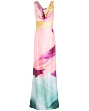 CAMILLA Maxi Dress Polyester - Pink
