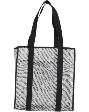 Alexander Wang Shoulder Bag Textile Fibers - Black