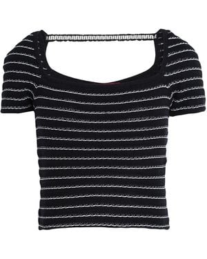 MAX&Co. Top Cotton, Linen - Black