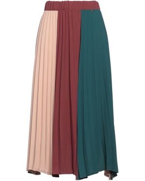 Rebel Queen Midi Skirt Polyester - Multicolor