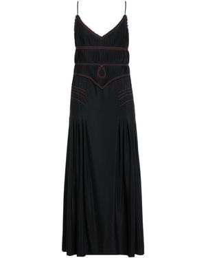 Cedric Charlier Maxi Dress - Black