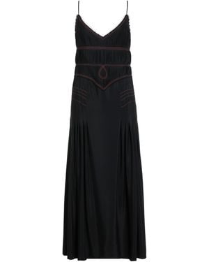 Cedric Charlier Maxi Dress - Black