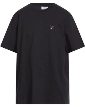 Maison Kitsuné T-Shirts - Black