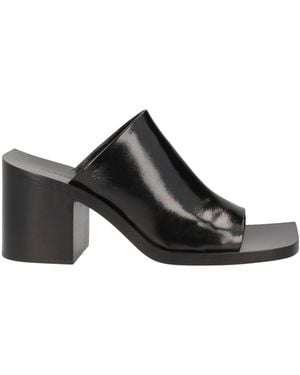 Jil Sander Sandals - Black