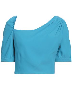 Annarita N. Azure Top Polyester, Elastane - Blue