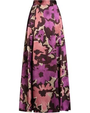 CAMILLA Maxi Skirt Polyester - Purple
